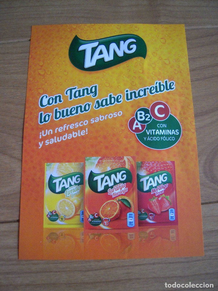 Cat&aacute;logos publicitarios: Folleto Tang - Foto 1