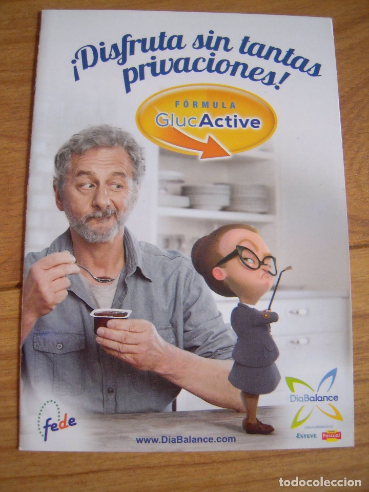 Cat&aacute;logos publicitarios: D&iacute;ptico DiaBalance F&oacute;rmula GlucActive - Foto 1