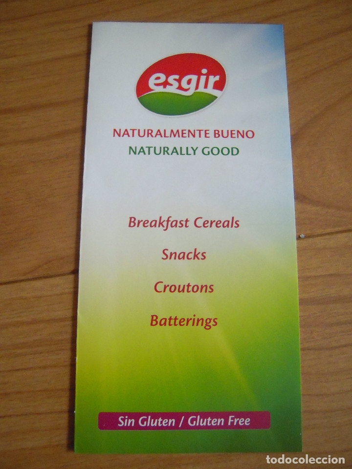 Cat&aacute;logos publicitarios: Tr&iacute;ptico productos esgir - Foto 1