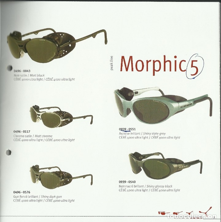 Cat&aacute;logos publicitarios: Catalogo Gafas de Sol CEBE 2003 - Foto 3