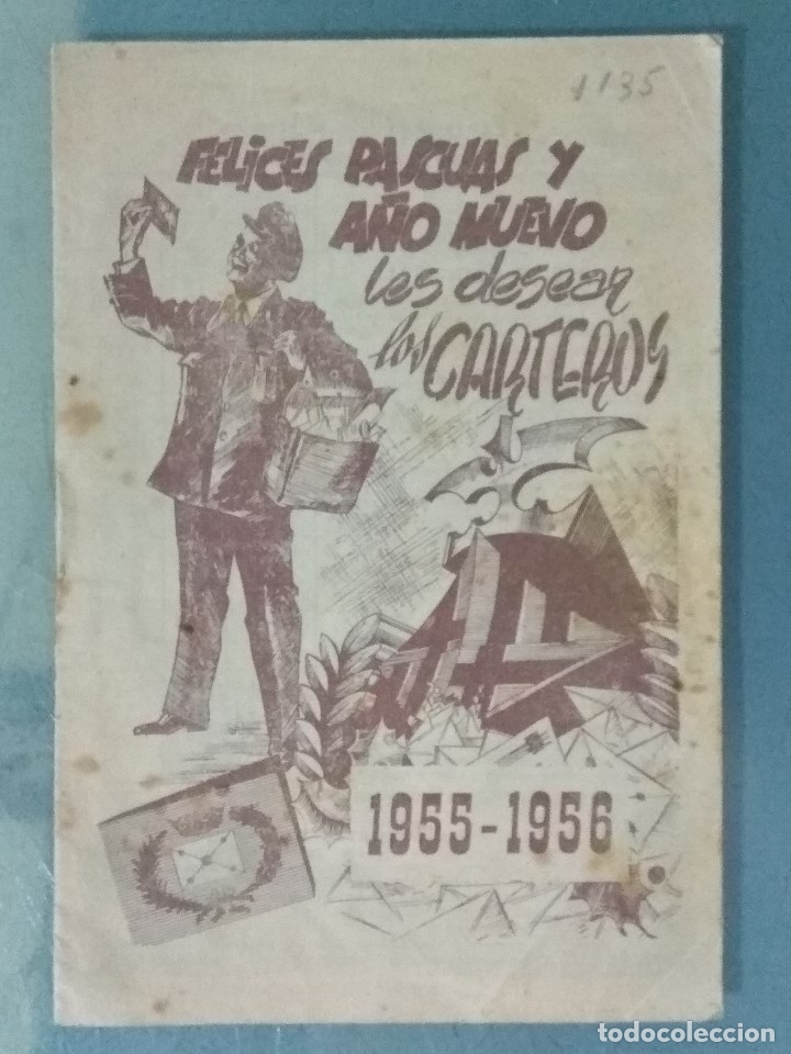 Cataloghi pubblicitari: FELICITACION CARTEROS 1955 - 1956