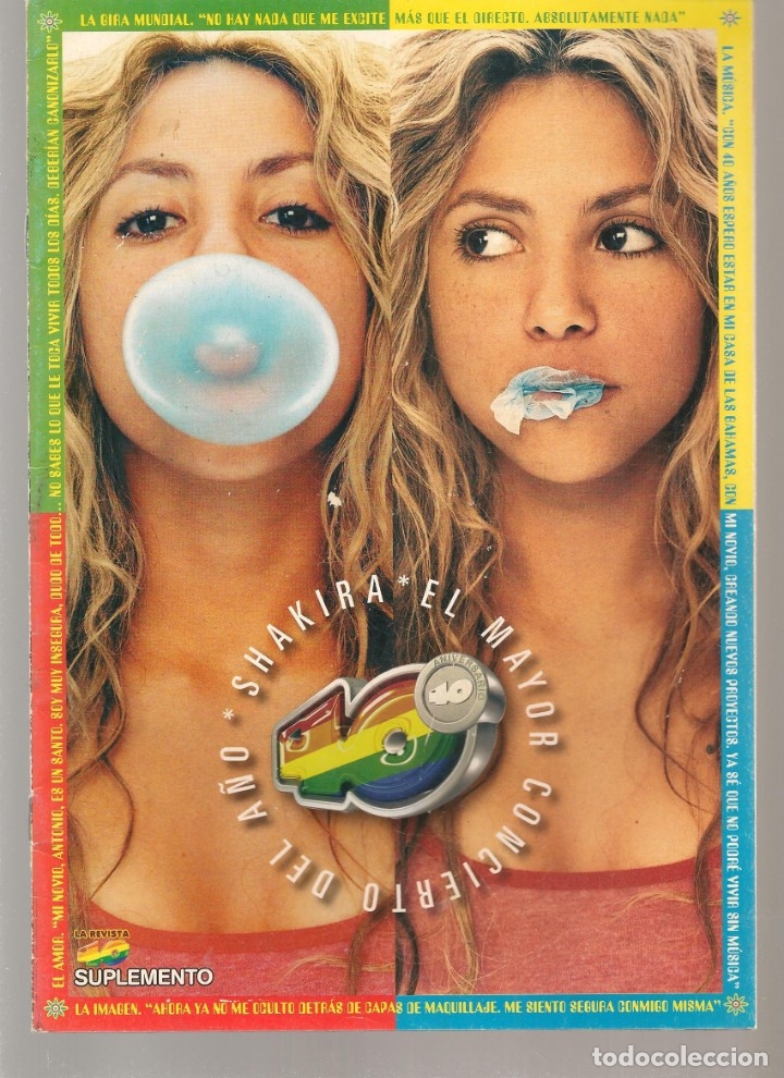 Cat&aacute;logos publicitarios: SHAKIRA. EL MAYOR CONCIERTO DEL A&Ntilde;O.  (P/B5)