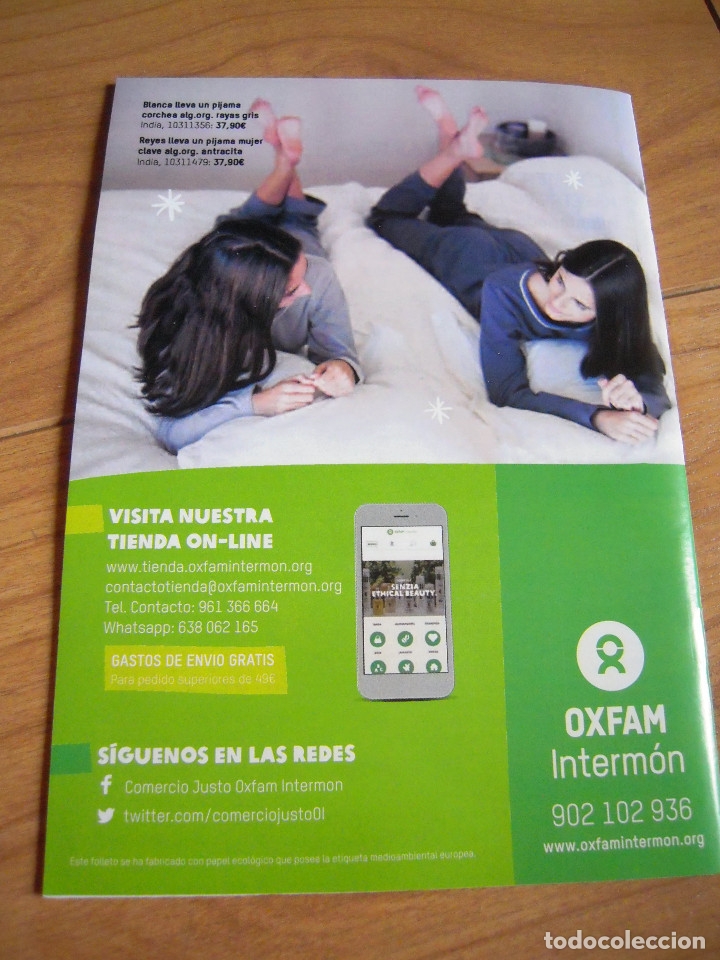 Cat&aacute;logos publicitarios: Cat&aacute;logo Navidad 2017 Oxfam Interm&oacute;n - Foto 2