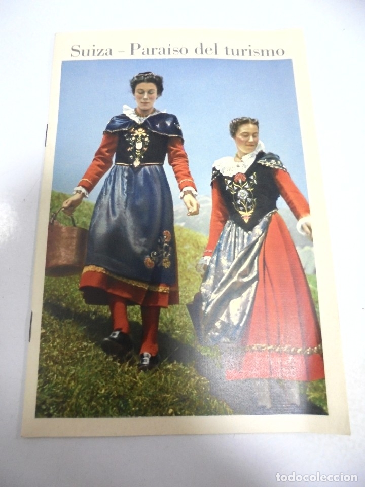 Cat&aacute;logos publicit&aacute;rios: CATALOGO PUBLICITARIO. SUIZA. PARAISO DEL TURISMO. ILUSTRADO. VER
