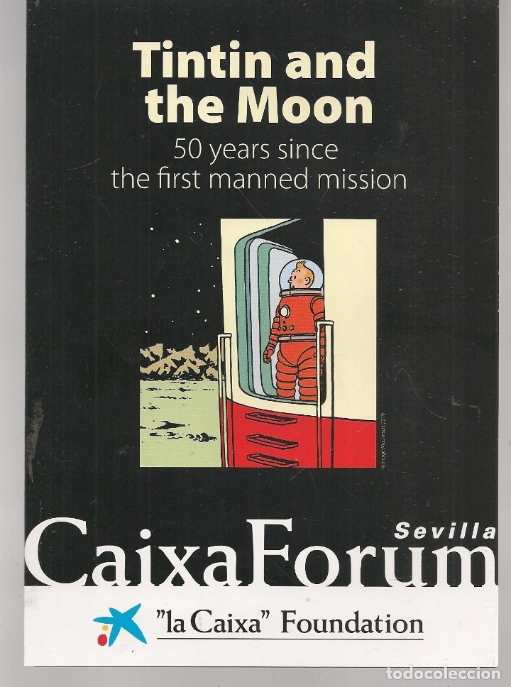 Cat&aacute;logos publicitarios: TINT&Iacute;N AND THE MOON. CAIXA FORUM SEVILLA. (EN INGL&Eacute;S). (C/A20)