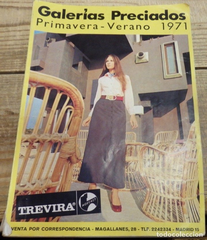 Werbekataloge: CATALOGO ANTIGUO DE GALERIAS PRECIADOS PRIMAVERA-VERANO 1971 UNAS 160 PGS. EN GENERAL BUEN ESTADO