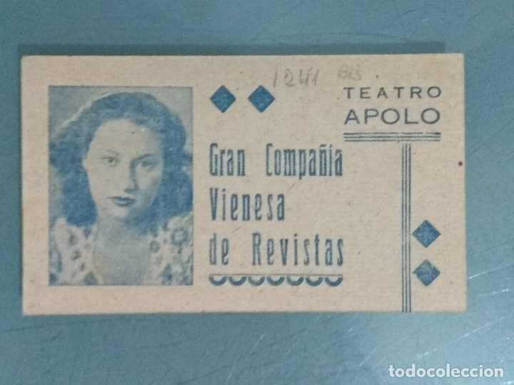 Catalogues publicitaires: GRAN COMPA&Ntilde;IA DE VIENESA DE REVISTAS (TEATRO APOLO):