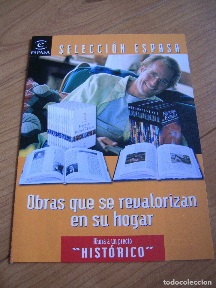 Cat&aacute;logos publicitarios: Folleto Selecci&oacute;n Espasa - Foto 1