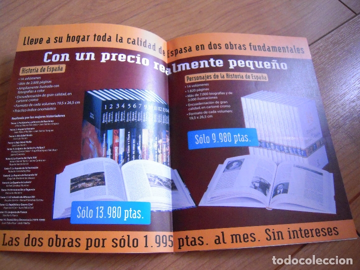 Cat&aacute;logos publicitarios: Folleto Selecci&oacute;n Espasa - Foto 3