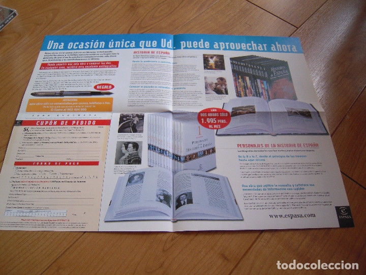Cat&aacute;logos publicitarios: Folleto Selecci&oacute;n Espasa - Foto 4