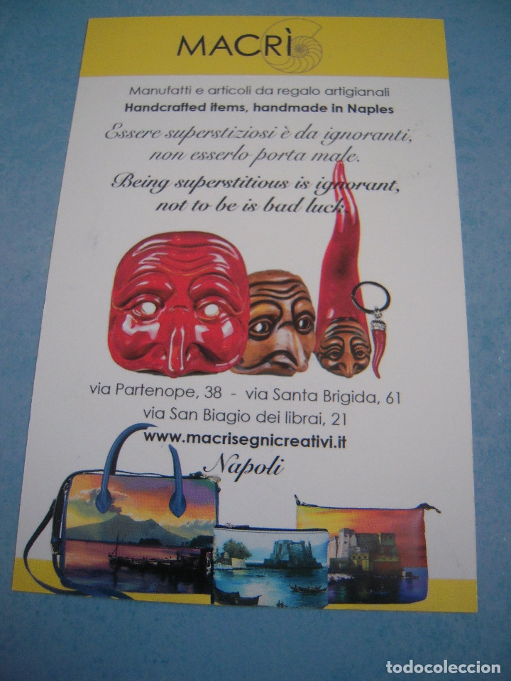 Cat&aacute;logos publicitarios: Folleto Macr&igrave; N&aacute;poles - Foto 1