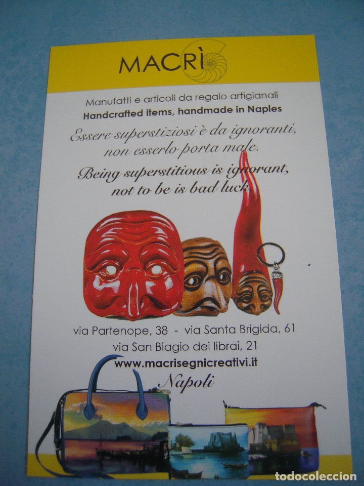 Cat&aacute;logos publicitarios: Folleto Macr&igrave; N&aacute;poles - Foto 2