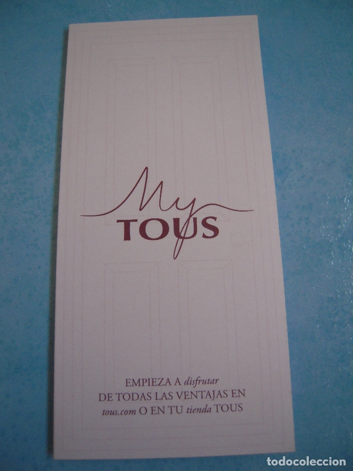 Cat&aacute;logos publicitarios: Folleto My Tous - Foto 1