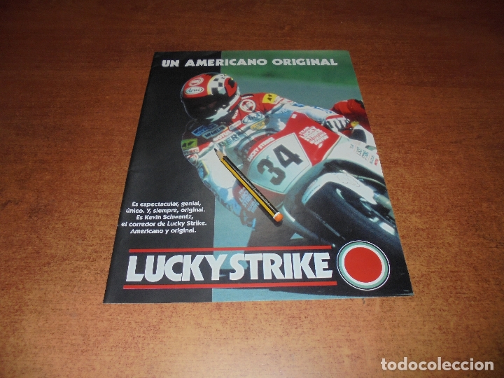 Cat&aacute;logos publicitarios: PUBLICIDAD 1992: LUCKY STRIKE - Foto 1