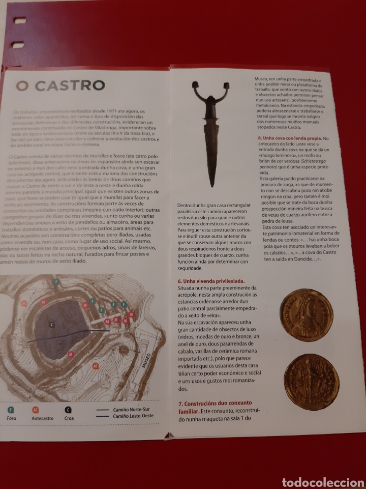 Cat&aacute;logos publicitarios: Museo do castro Viladonga Lugo - Foto 3