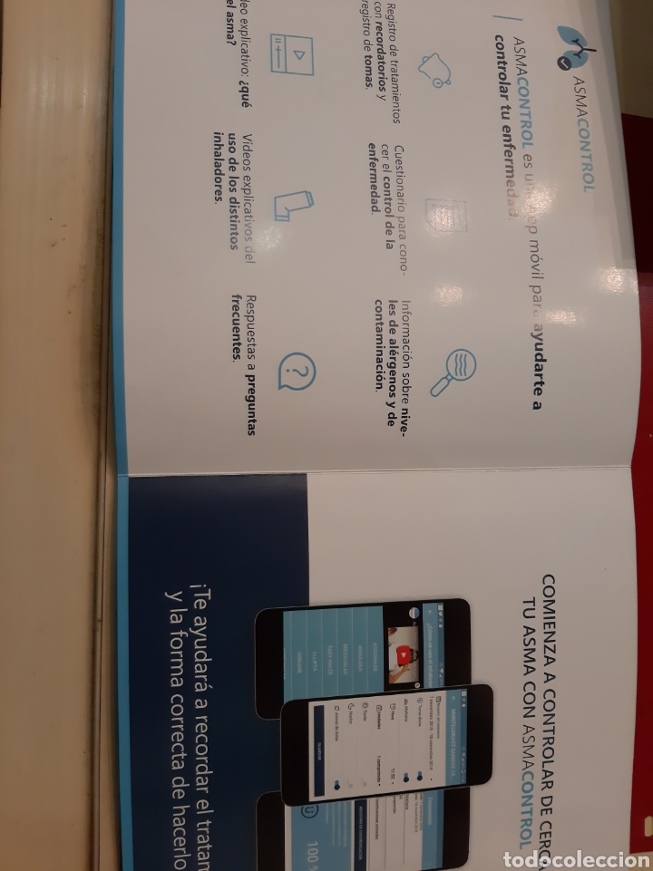 Cat&aacute;logos publicitarios: Asma control app - Foto 2