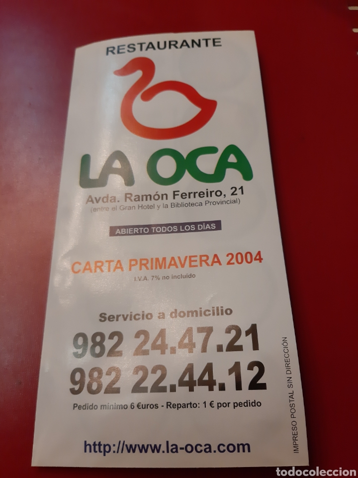Werbekataloge: 2004 carta La Oca Lugo
