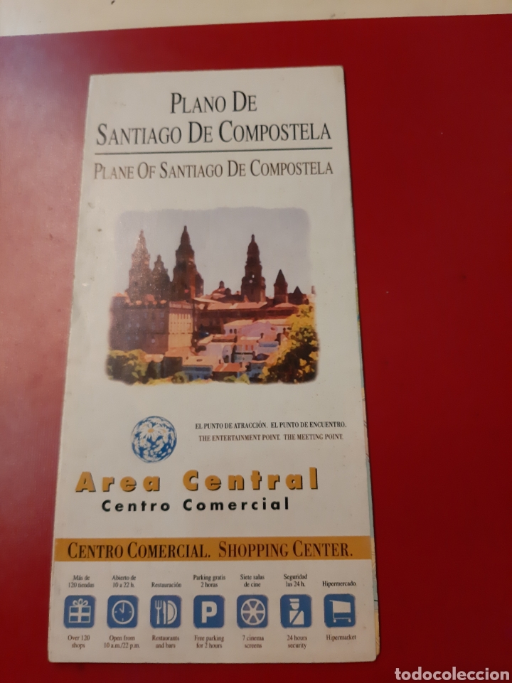 Catalogues publicitaires: Santiago de Compostela plano &Aacute;rea central