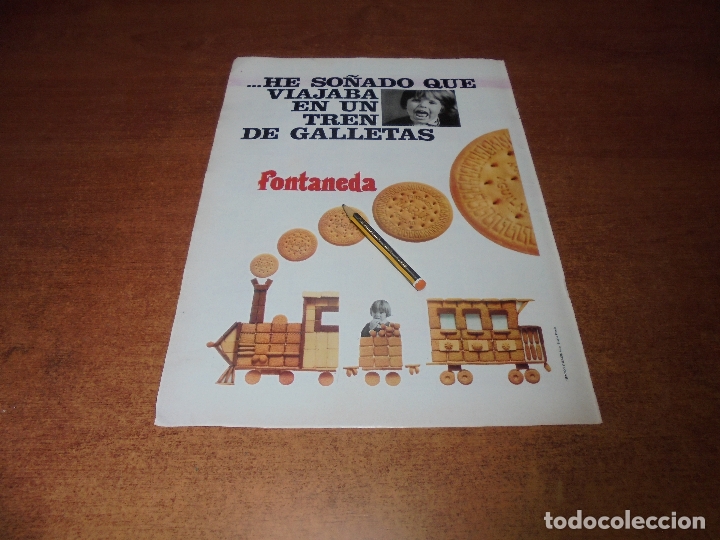 Advertising Catalogs: PUBLICIDAD 1969: GALLETAS FONTANEDA. FRIGOR&Iacute;FICOS EDESA.