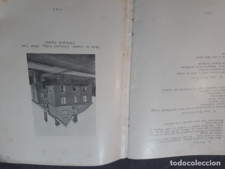 Cat&aacute;logos publicitarios: Marconi School Wireless Communication Telegraph College Cat&aacute;logo Programa - Foto 9
