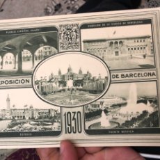Catálogos publicitarios: IMPRESO EXPOSICION DE BARCELONA 1930 - CON 5 VISTAS DE LA EXPOSICION -. Lote 177081089