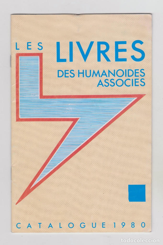 Cat&aacute;logos publicit&aacute;rios: LES LIVRES DES HUMANOIDES ASSOCIES - CATALOGUE 1980 - MUY BUEN ESTADO