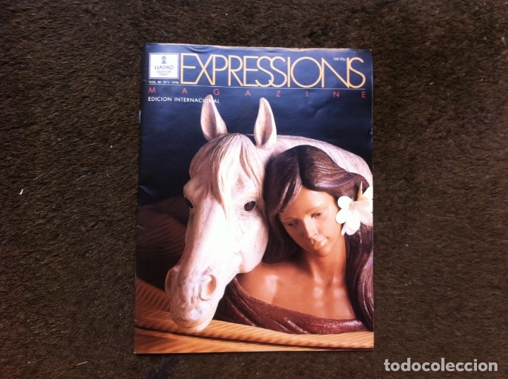 Cat&aacute;logos publicit&aacute;rios: CAT&Aacute;LOGO LLADR&Oacute;  EXPRESSIONS. VOL. 10. N&ordm; 1. A&Ntilde;O 1994