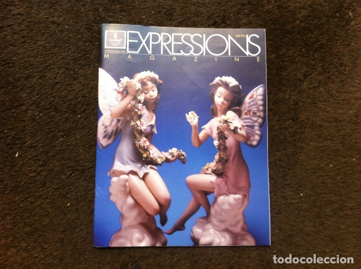 Catalogues publicitaires: CAT&Aacute;LOGO LLADR&Oacute; EXPRESSIONS. VOL. 8. N&ordm; 1. A&Ntilde;O 1992