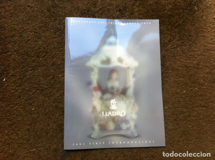 Cat&aacute;logos publicit&aacute;rios: CAT&Aacute;LOGO LLADR&Oacute;. NOVEDADES 2001. PRIMER LANZAMIENTO