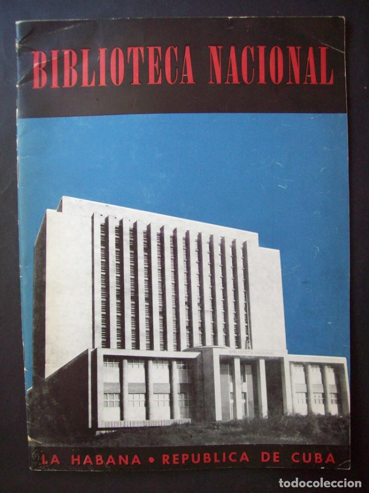 Advertising Catalogs: MEMORIA GRAFICA BIBLIOTECA NACIONAL CUBA. JOSE MARTI