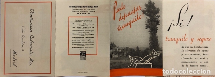 Werbekataloge: DISTRIBUCIONES INDUSTRIALES MAX. BROMBAS PRAT. CATALOGO PUBLICITARIO. A&Ntilde;OS 40.