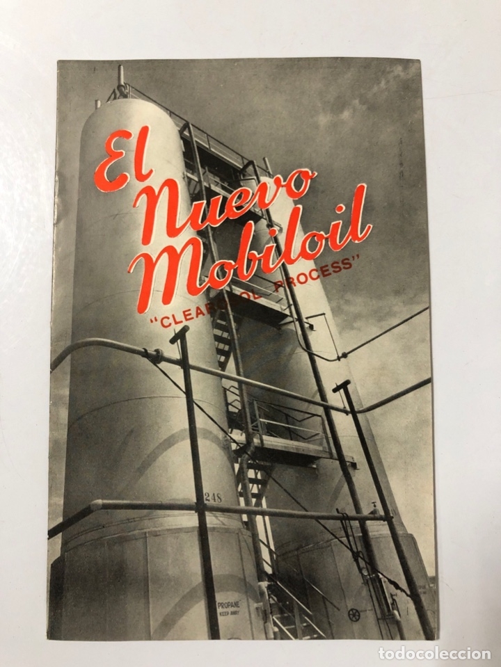 Werbekataloge: EL NUEVO MOBILOIL. CLEAROSOL PROCESS. CATALOGO.