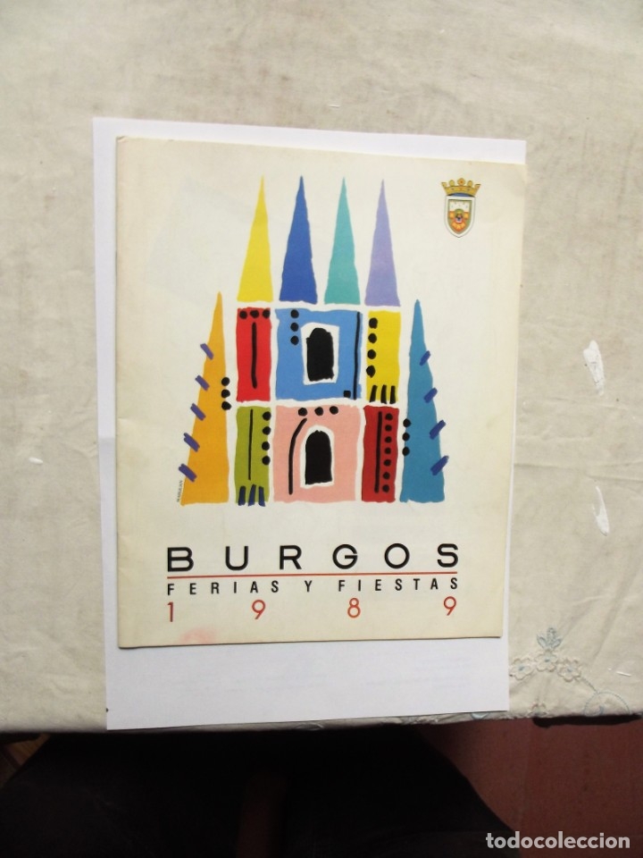 Cat&aacute;logos publicitarios: BURGOS FERIAS Y FIESTAS DE 1989