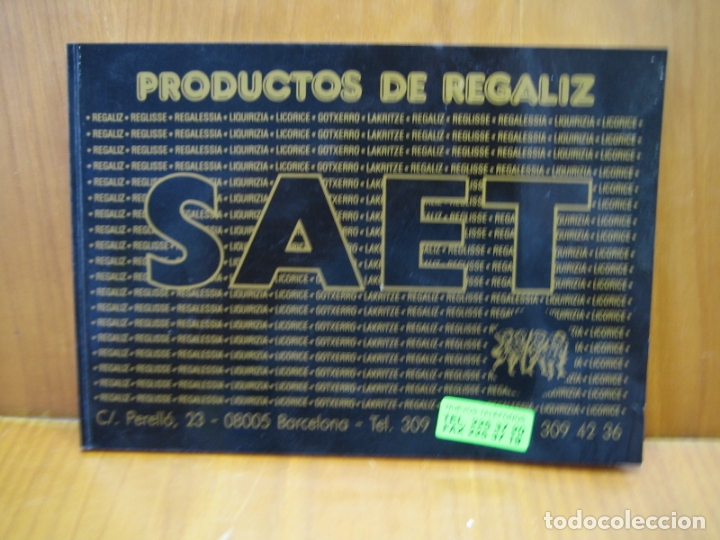Cataloghi pubblicitari: Catalogo publicitario Productos Saet. Chucherias