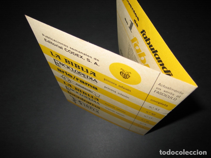 Cat&aacute;logos publicitarios: Publicidad FABUL&Iacute;N - Ed. Codex - 1963 - Foto 2