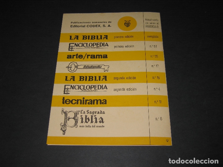 Cat&aacute;logos publicitarios: Publicidad FABUL&Iacute;N - Ed. Codex - 1963 - Foto 3