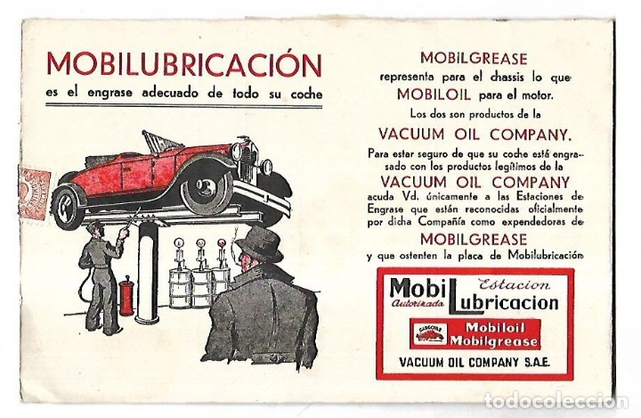 Catalogues publicitaires: PUBLICIDAD. ESTACION MOBILUBRICACION. MOBILGREASE. MECANISMOS Y DETALLES. VER