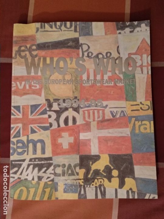 Cat&aacute;logos publicitarios: Catalogo Who's Who in the european sportswear market 1994-95 (Raro)