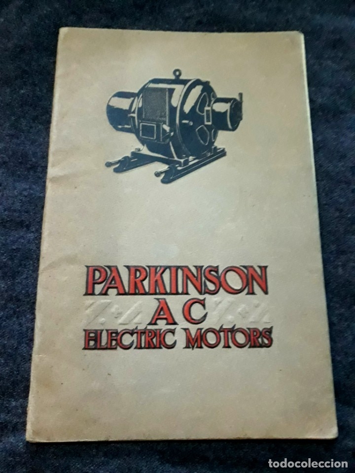 Cat&aacute;logos publicitarios: Parkinson A C Electric motors. Cat&aacute;logo con fotos de excelente calidad Impecable Motores el&eacute;ctricos