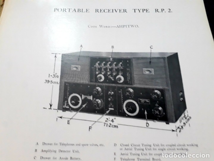 Cat&aacute;logos publicitarios: Marconi Portable & semi portable receivers type Cat&aacute;logo Wireless Telegraph C. 1923