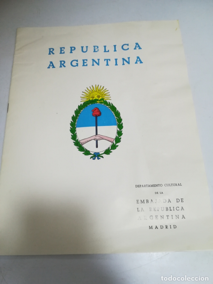 Catalogues publicitaires: CATALOGO. REPUBLICA ARGENTINA. EMBAJADA DE MADRID. 1966. SINTESIS, VISTAS, COMERCIO, ORGANIZACION