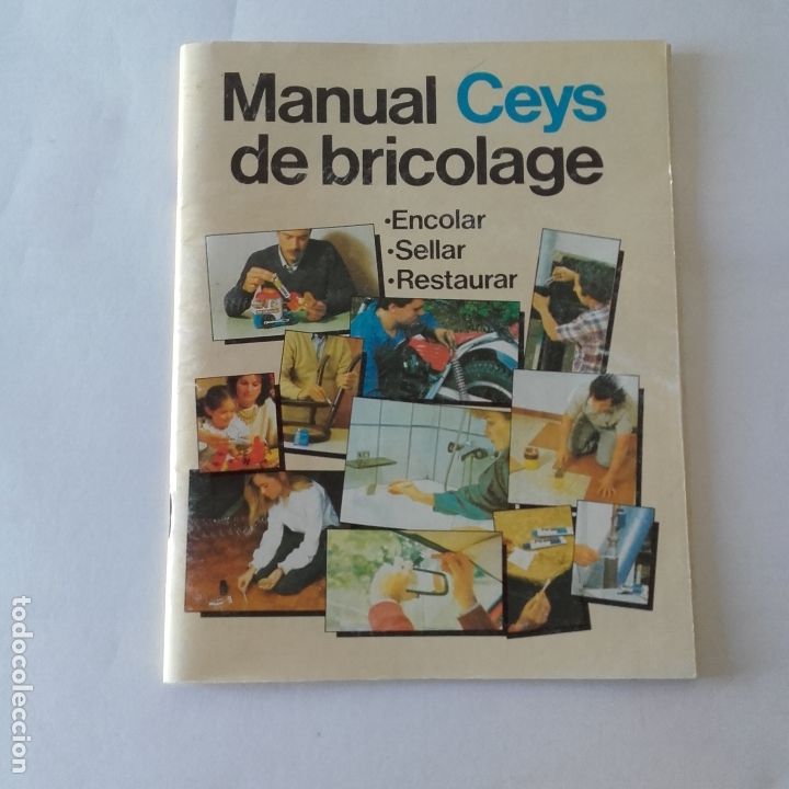 Cat&aacute;logos publicit&aacute;rios: MANUAL CEYS DE BRICOLAGE, A&Ntilde;OS 80