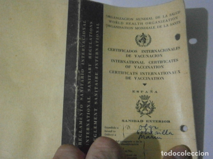 Catalogues publicitaires: CERTIFICADOS INTERNACIONALES,DE VACUNACION&iexcl;&iexcl;