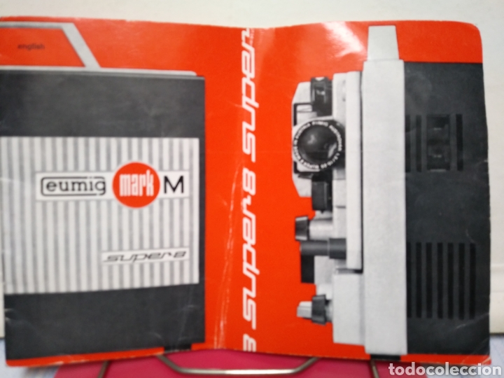Advertising Catalogs: LIBRO INSTRUCCIONES. EUMING MARK-M SUPER 8. A&Ntilde;OS 70.