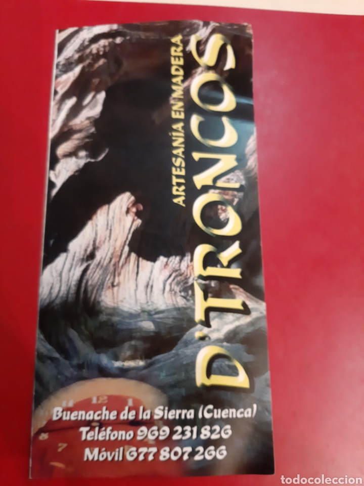 Cat&aacute;logos publicitarios: Cuenca Bunache de la Sierra Artesan&iacute;a Madera - Foto 1