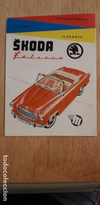 Werbekataloge: 1 PUBLICIDAD DEL COCHE ** . SKODA . MOTOTECHNA ** A&Ntilde;O 1959