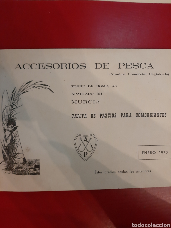 accesorios de pesca - Compra venta en todocoleccion