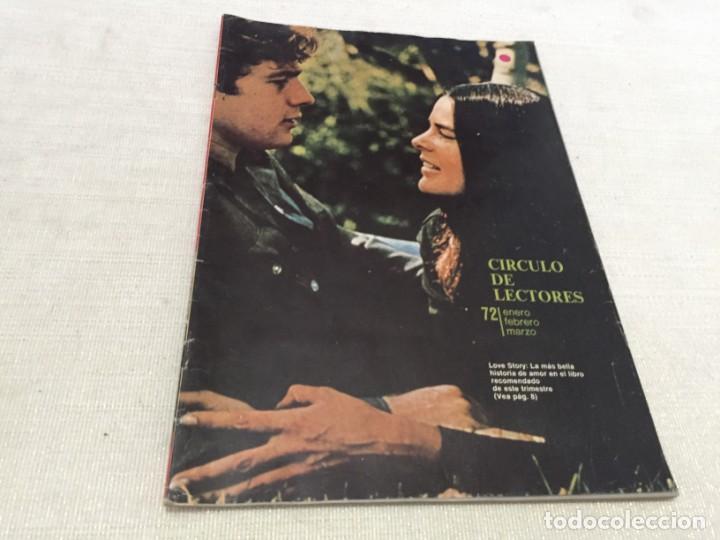 Cat&aacute;logos publicitarios: REVISTA CATALOGO CIRCULO DE LECTORES ENERO FEBRERO MARZO 1972 LOS ALBAS TONY RONALD PERET LA PANDILL