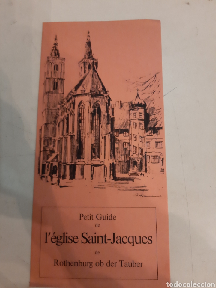 Werbekataloge: Guia l.eglise Saint Jacques Rothenburg ob der Tauber