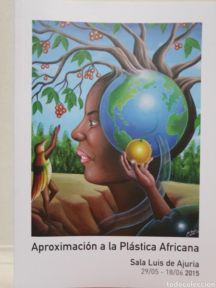 Advertising Catalogs: APROXIMACION A LA PL&Aacute;STICA AFRICANA. CATALOGO EXPOSICION. SALA LUIS DE AJURIA. 2015.